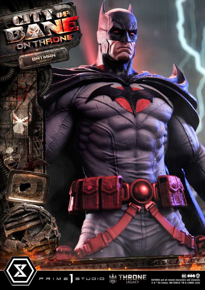 Batman (Comics) City of Bane  Flashpoint Batman (Concept design by Carlos D'Anda)