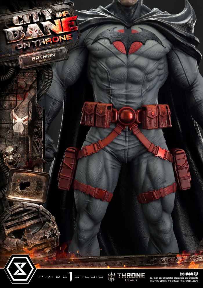 Batman (Comics) City of Bane  Flashpoint Batman (Concept design by Carlos D'Anda)