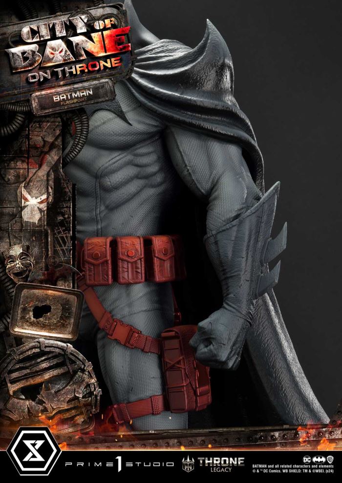 Batman (Comics) City of Bane  Flashpoint Batman (Concept design by Carlos D'Anda)