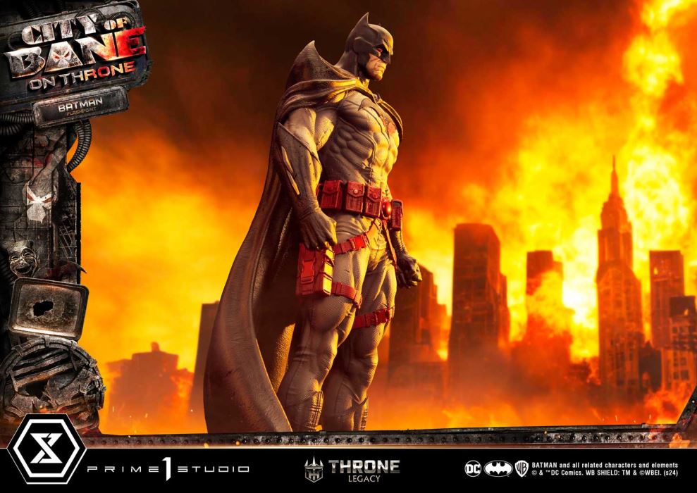Batman (Comics) City of Bane  Flashpoint Batman (Concept design by Carlos D'Anda)