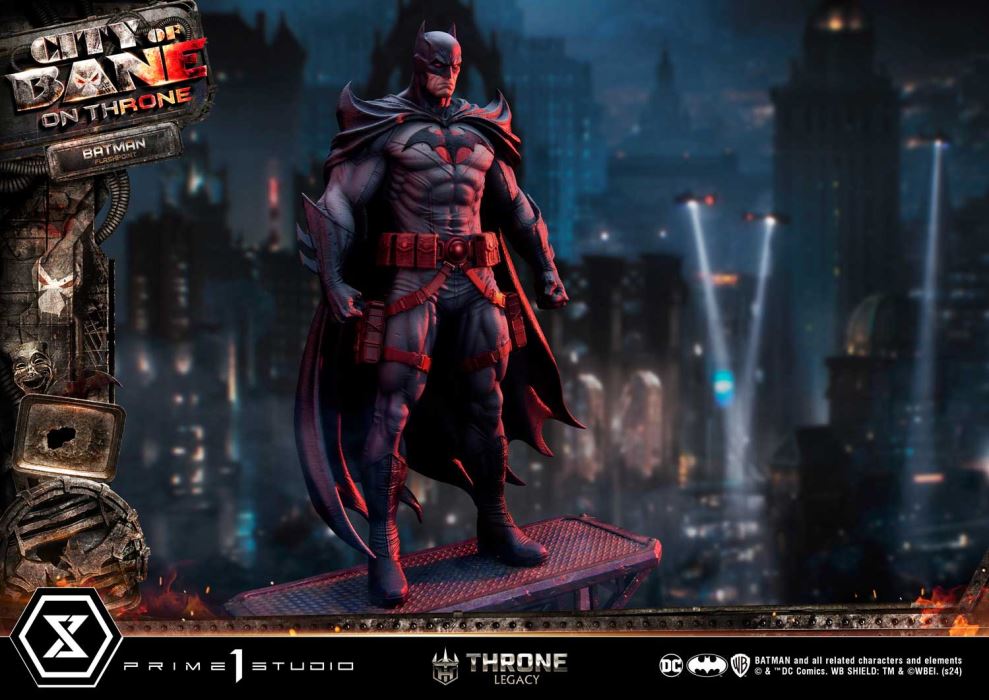Batman (Comics) City of Bane  Flashpoint Batman (Concept design by Carlos D'Anda)