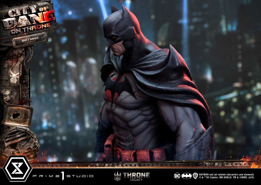 Batman (Comics) City of Bane  Flashpoint Batman (Concept design by Carlos D'Anda)