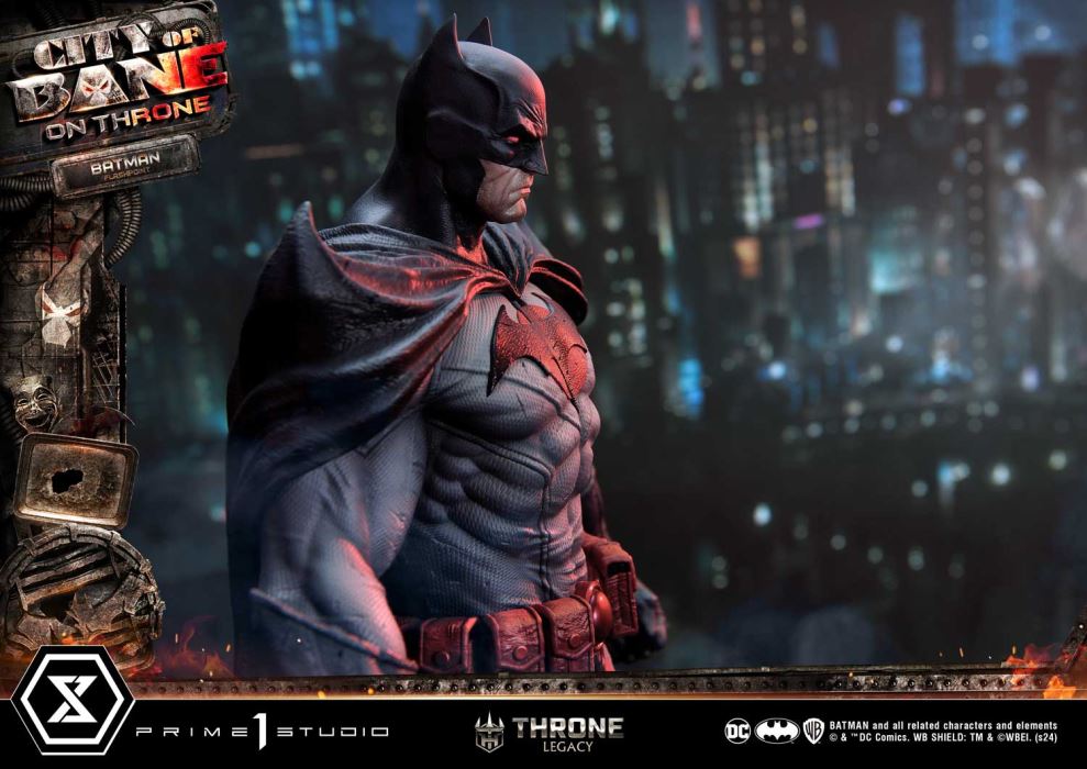 Batman (Comics) City of Bane  Flashpoint Batman (Concept design by Carlos D'Anda)