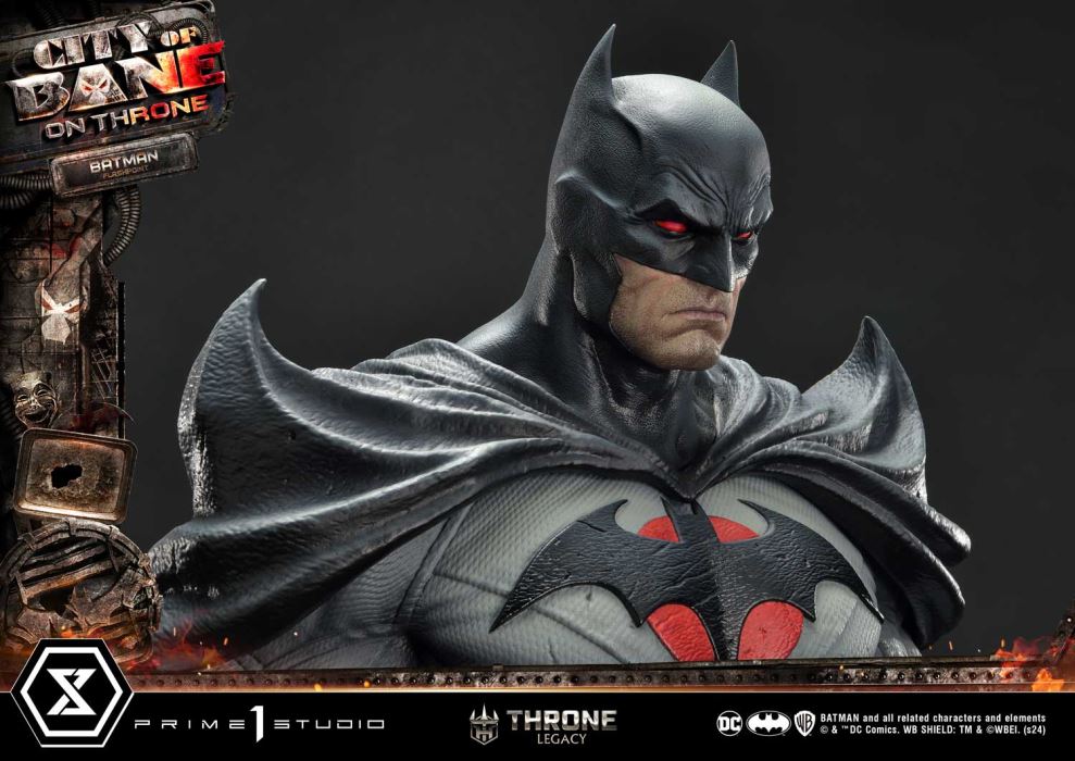 Batman (Comics) City of Bane  Flashpoint Batman (Concept design by Carlos D'Anda)