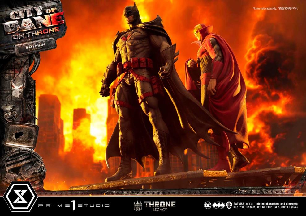 Batman (Comics) City of Bane  Flashpoint Batman (Concept design by Carlos D'Anda)
