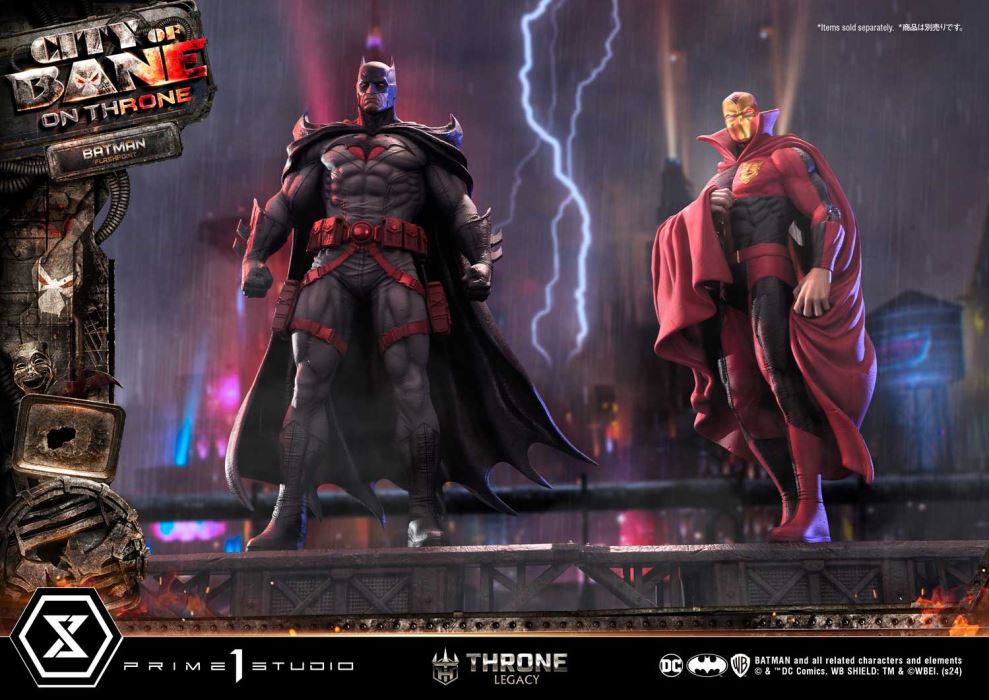 Batman (Comics) City of Bane  Flashpoint Batman (Concept design by Carlos D'Anda)