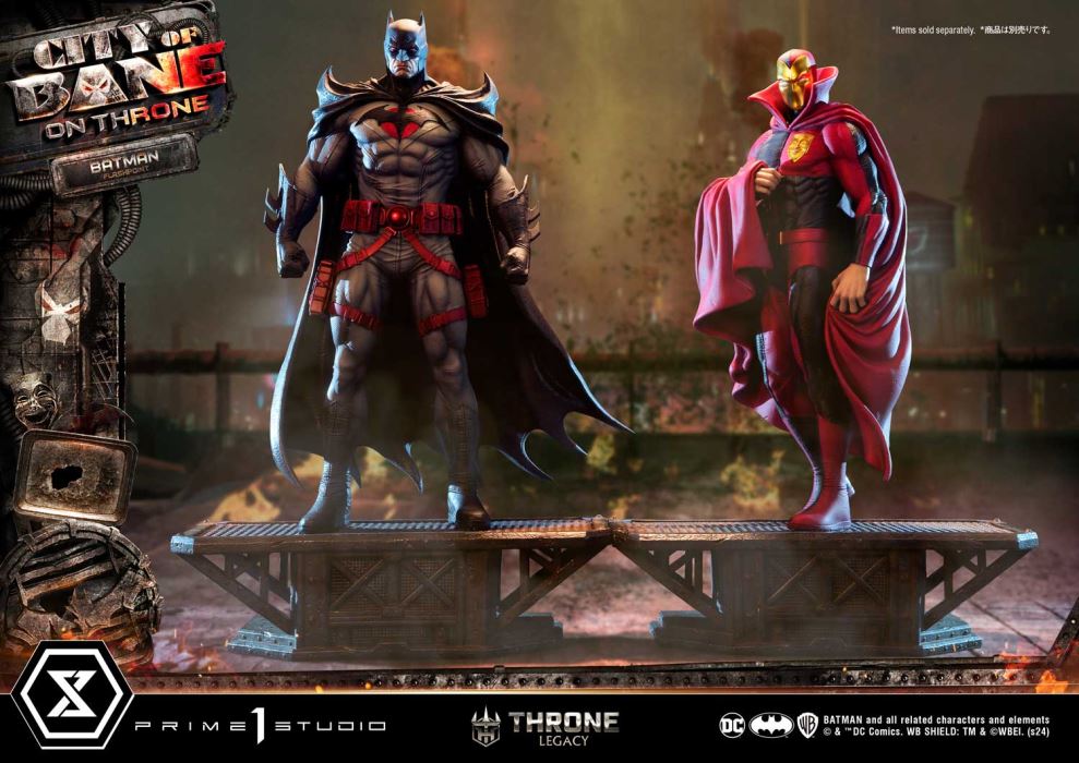 Batman (Comics) City of Bane  Flashpoint Batman (Concept design by Carlos D'Anda)