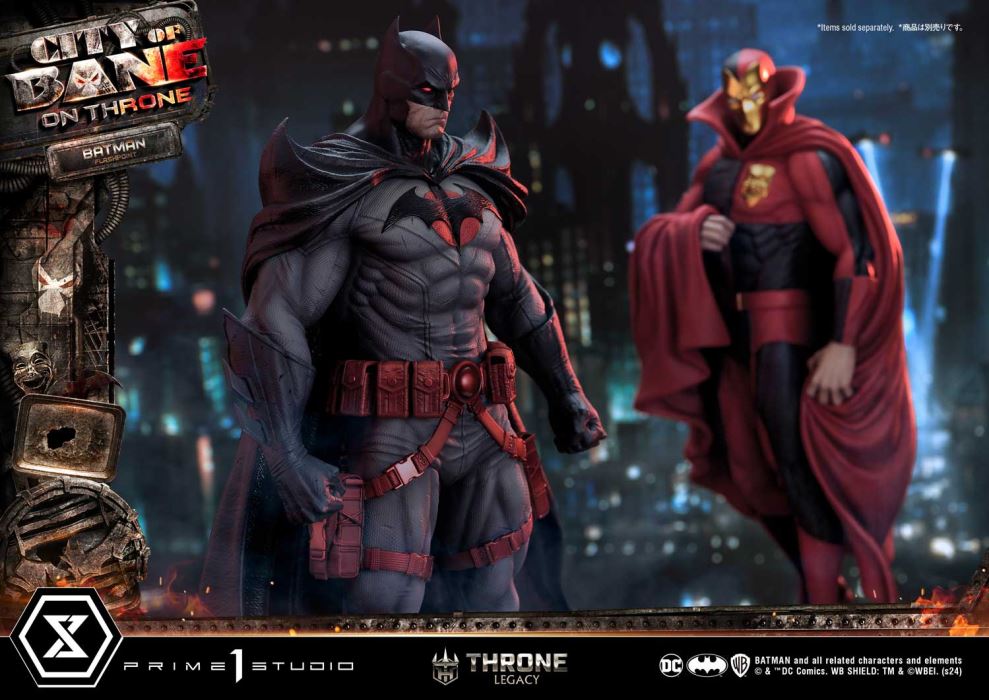 Batman (Comics) City of Bane  Flashpoint Batman (Concept design by Carlos D'Anda)