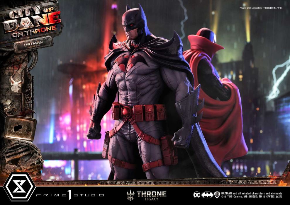 Batman (Comics) City of Bane  Flashpoint Batman (Concept design by Carlos D'Anda)