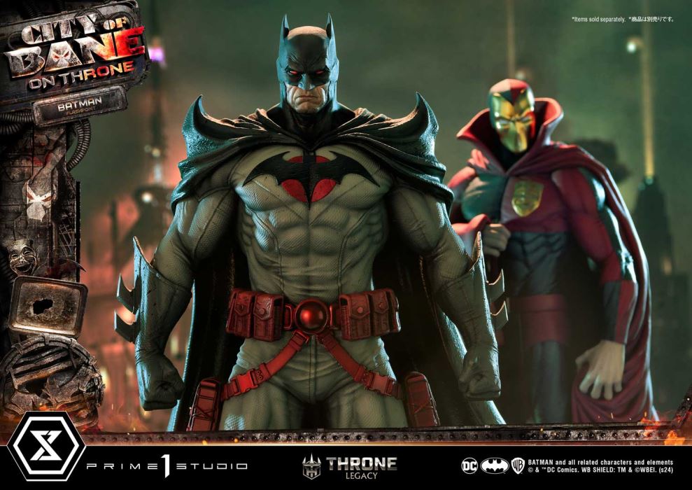 Batman (Comics) City of Bane  Flashpoint Batman (Concept design by Carlos D'Anda)