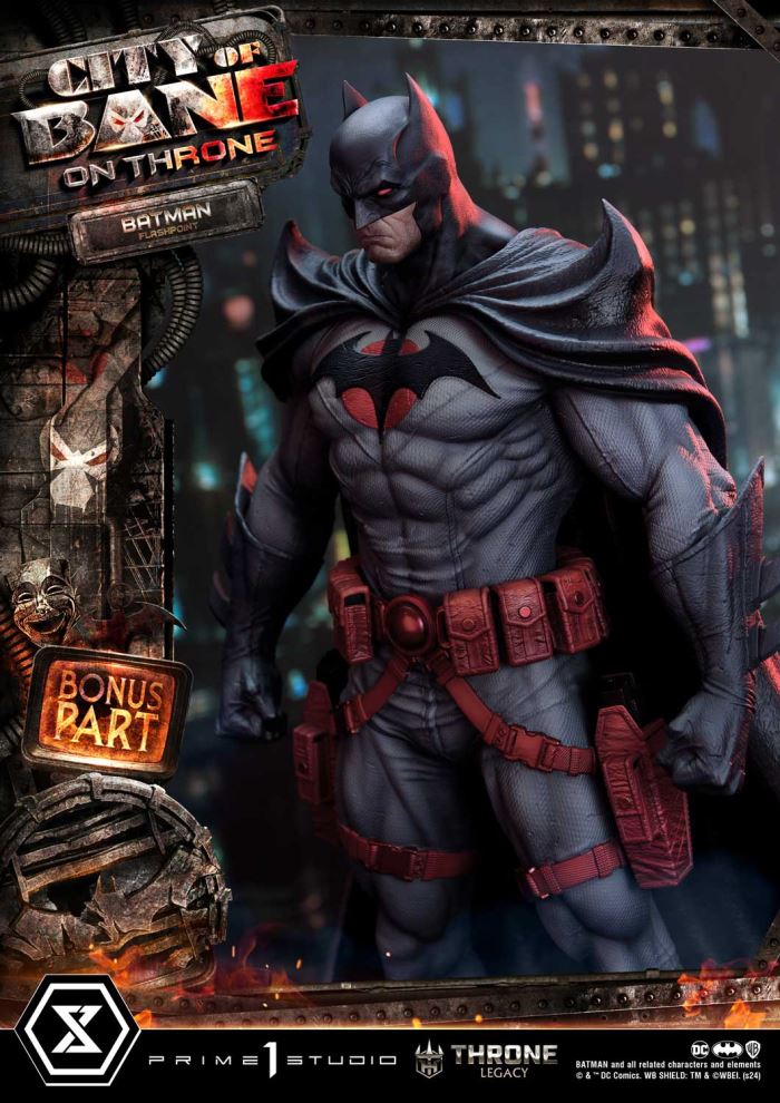 Batman (Comics) City of Bane  Flashpoint Batman (Concept design by Carlos D'Anda)