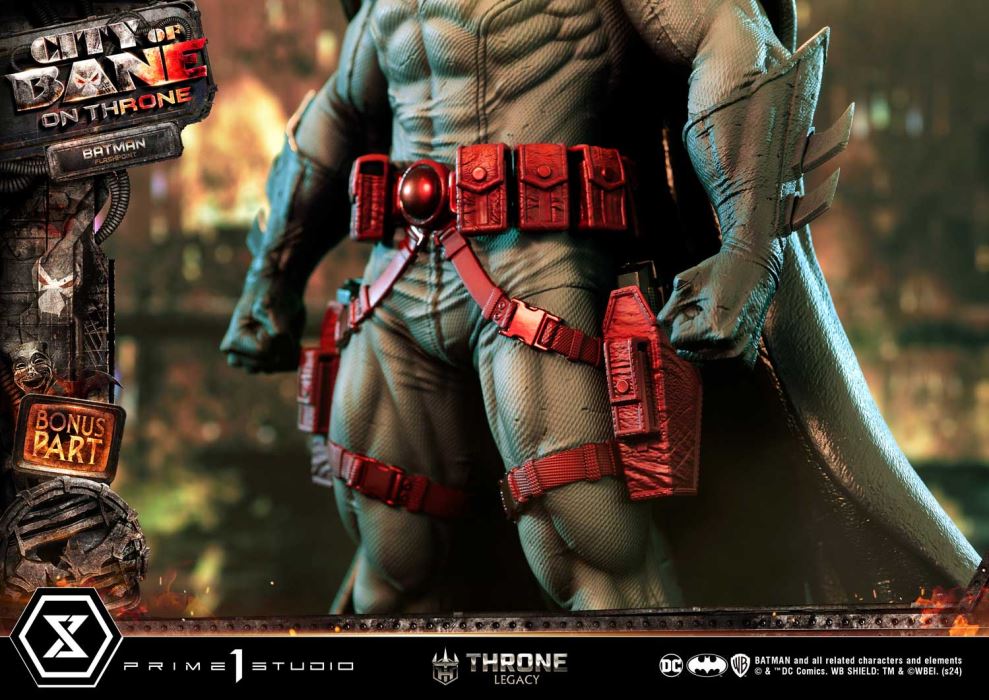 Batman (Comics) City of Bane  Flashpoint Batman (Concept design by Carlos D'Anda)