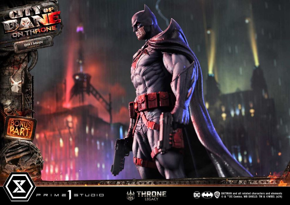 Batman (Comics) City of Bane  Flashpoint Batman (Concept design by Carlos D'Anda)