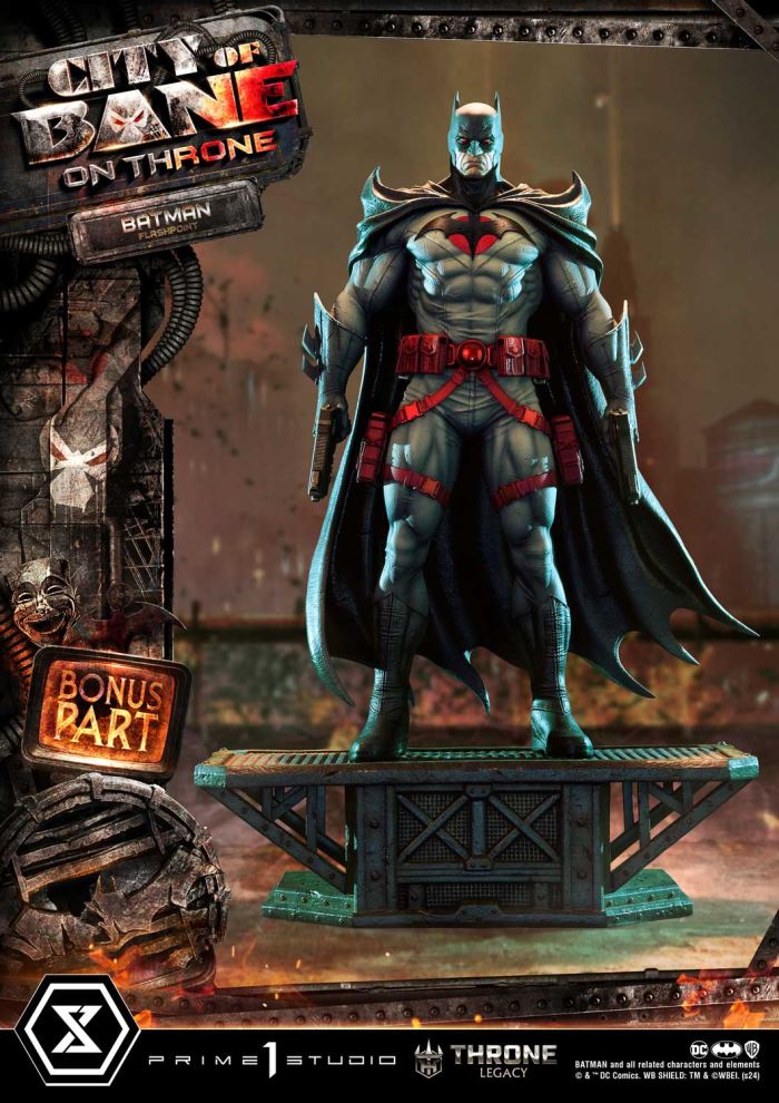 Batman (Comics) City of Bane  Flashpoint Batman (Concept design by Carlos D'Anda)