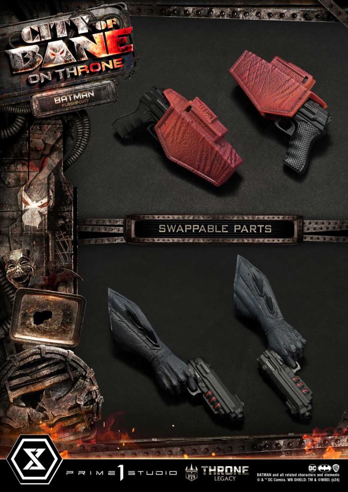 Batman (Comics) City of Bane  Flashpoint Batman (Concept design by Carlos D'Anda)