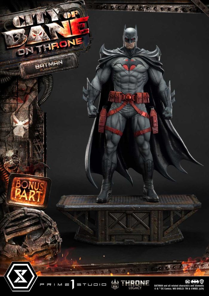 Batman (Comics) City of Bane  Flashpoint Batman (Concept design by Carlos D'Anda)