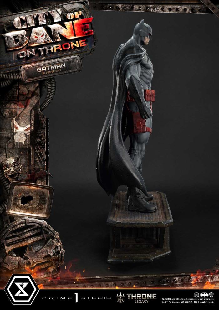 Batman (Comics) City of Bane  Flashpoint Batman (Concept design by Carlos D'Anda)