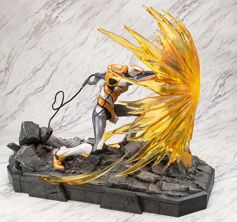 EVA GLOBAL Rebuild of Evangelion Operation Yashima Unit 0 Premium Metallic Color Edition Statue