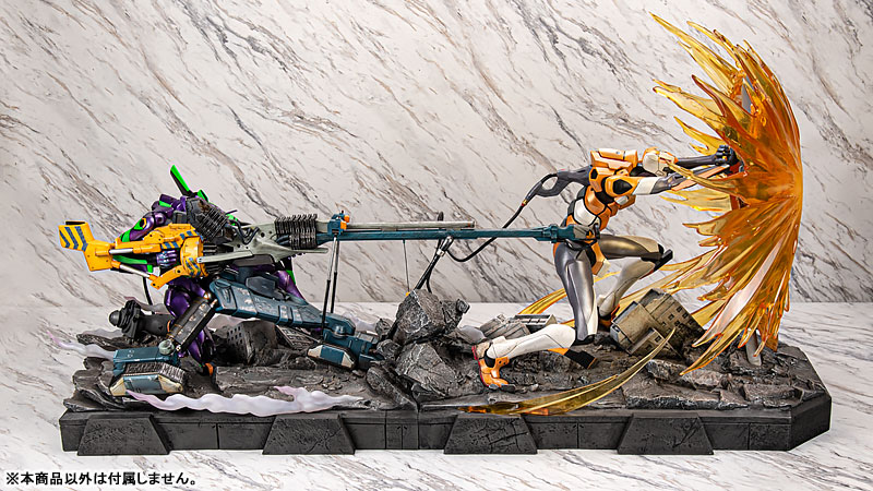 EVA GLOBAL Rebuild of Evangelion Operation Yashima Unit 0 Premium Metallic Color Edition Statue