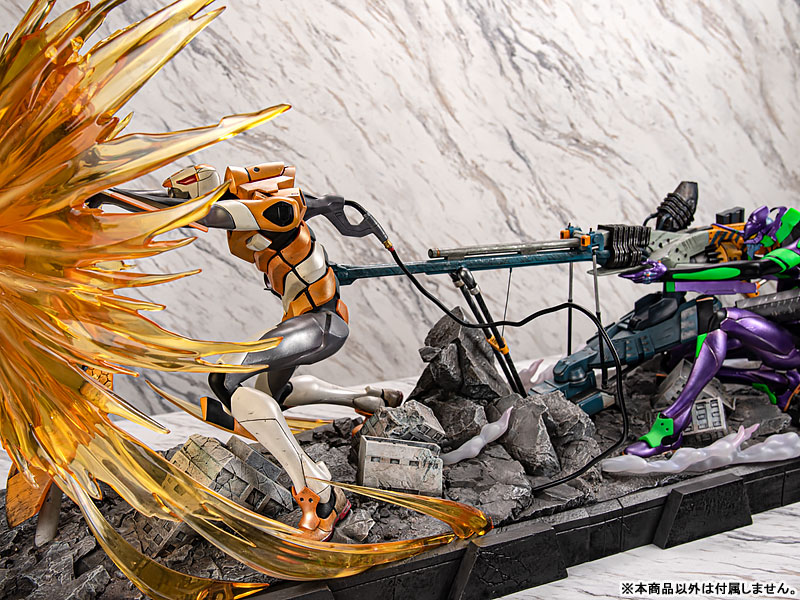 EVA GLOBAL Rebuild of Evangelion Operation Yashima Unit 0 Premium Metallic Color Edition Statue