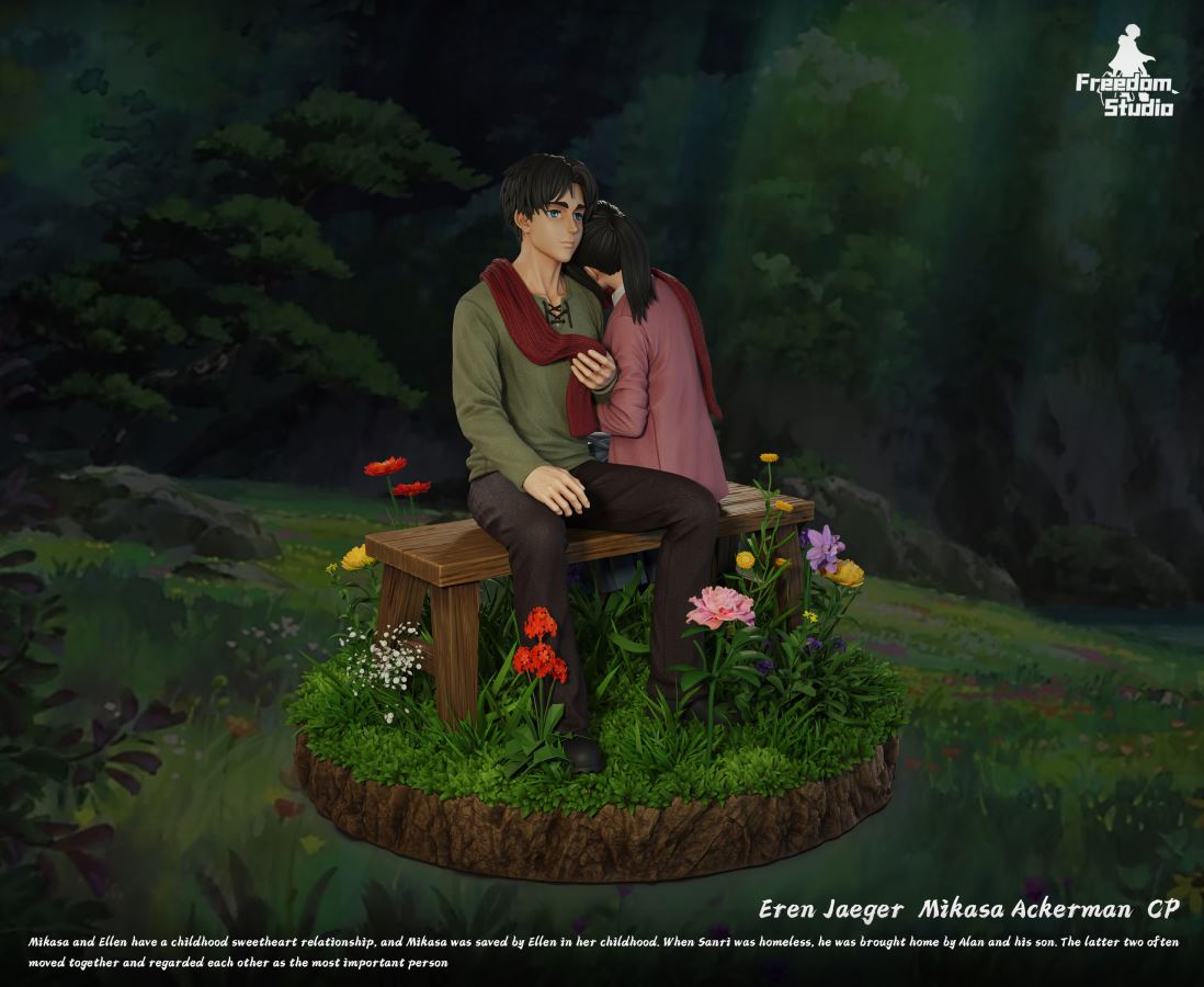 Eren & Mikasa - Attack On Titan 1/6