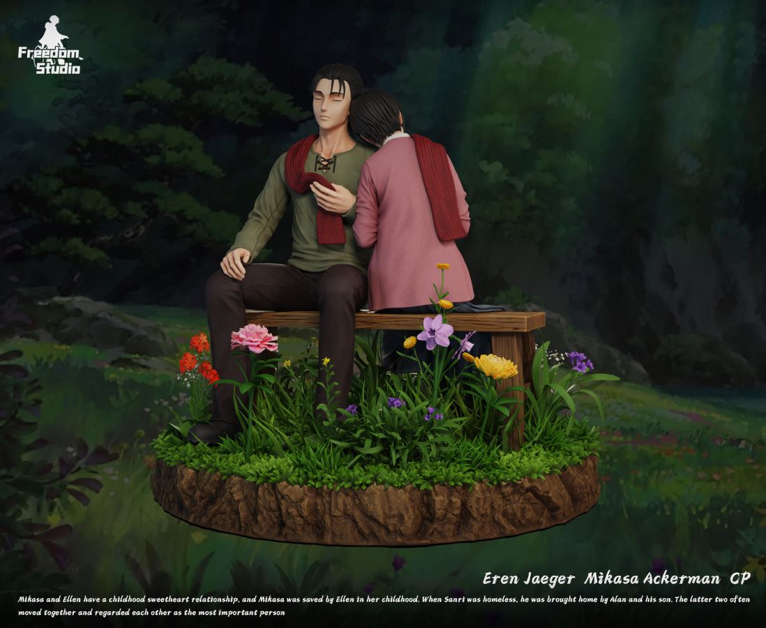 Eren & Mikasa - Attack On Titan 1/6