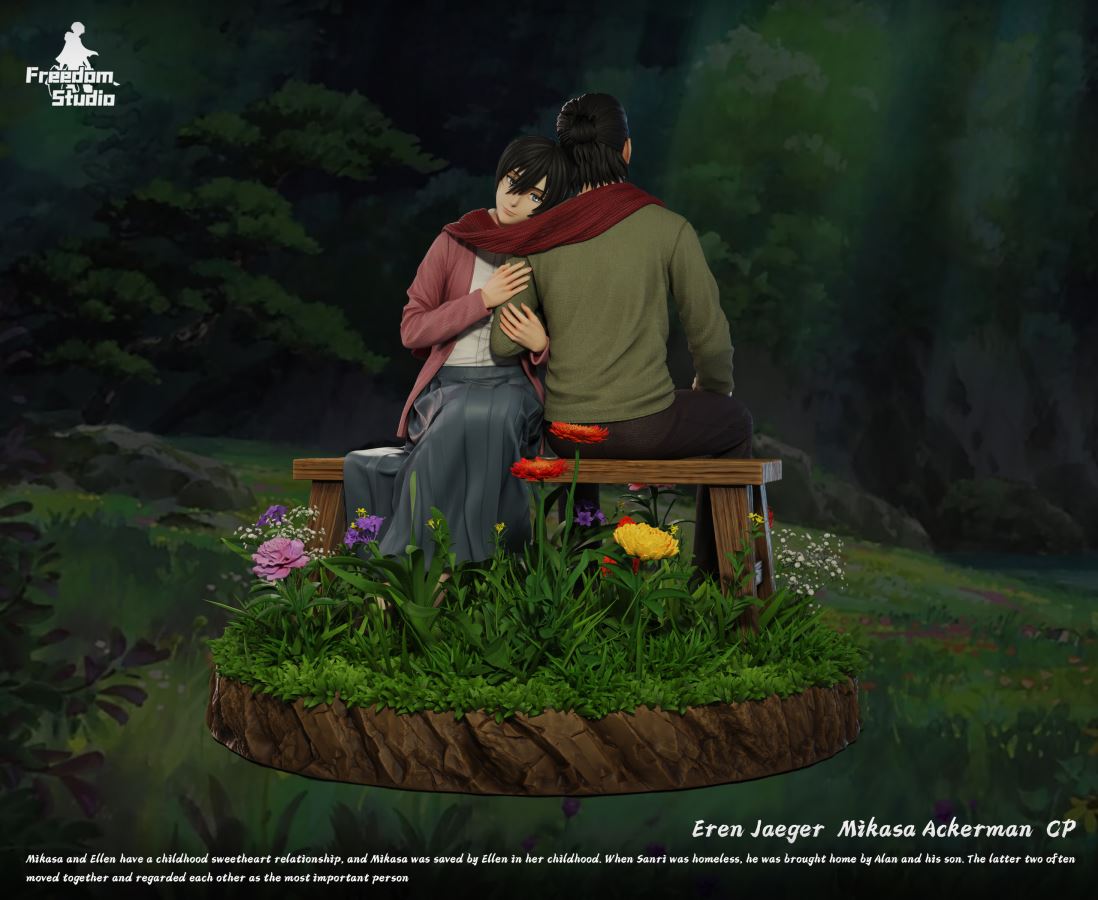 Eren & Mikasa - Attack On Titan 1/6