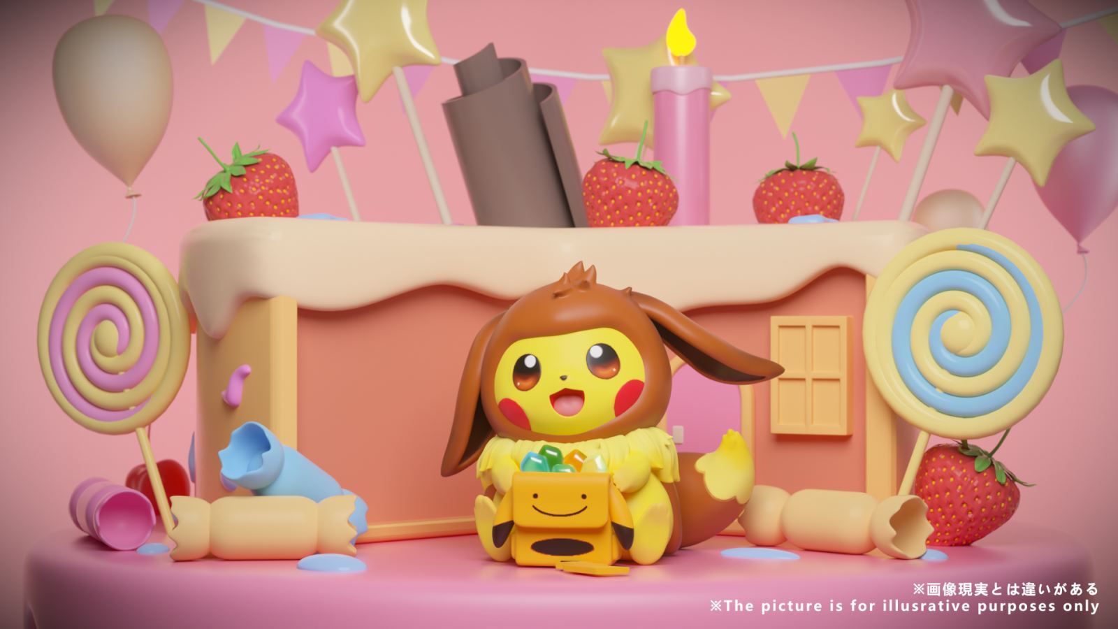 Eevee and Their Friends (Sylveon & Little Eevee) - Pokemon