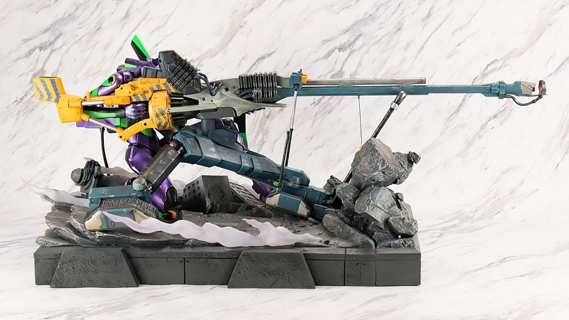 EVA GLOBAL Rebuild of Evangelion Operation Yashima Unit-01 Premium Metallic Color Edition Statue