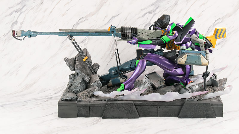 EVA GLOBAL Rebuild of Evangelion Operation Yashima Unit-01 Premium Metallic Color Edition Statue