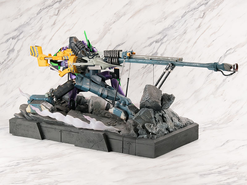 EVA GLOBAL Rebuild of Evangelion Operation Yashima Unit-01 Premium Metallic Color Edition Statue