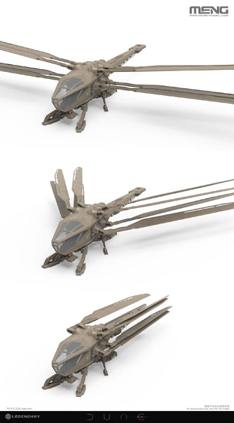 Dune Atreides Ornithopter 1/72