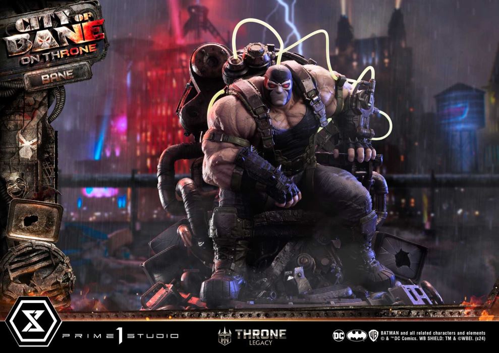 Batman (Comics) City of Bane - Bane on Throne (Concept design by Carlos D'Anda)