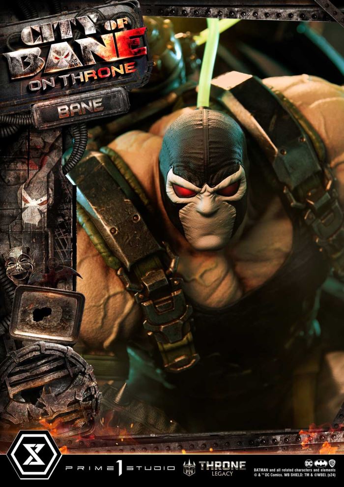 Batman (Comics) City of Bane - Bane on Throne (Concept design by Carlos D'Anda)