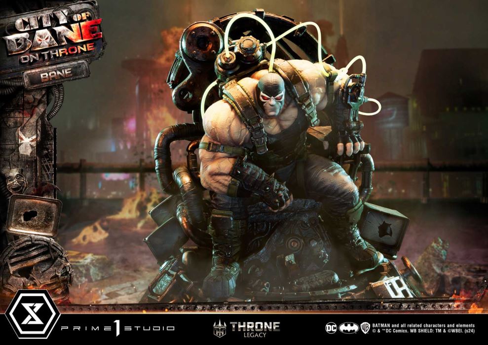 Batman (Comics) City of Bane - Bane on Throne (Concept design by Carlos D'Anda)