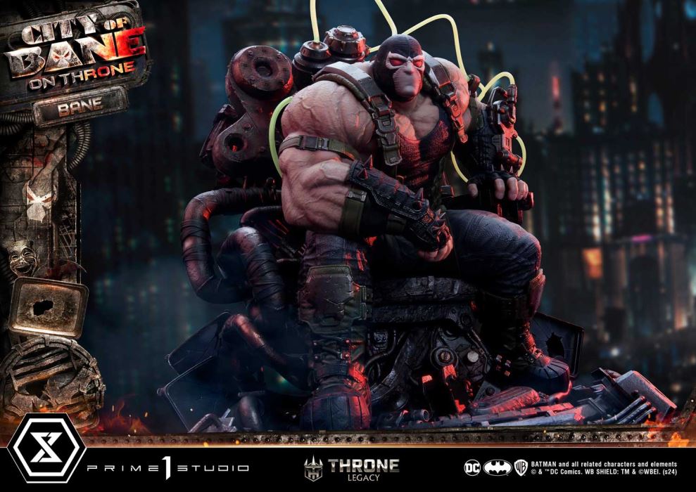 Batman (Comics) City of Bane - Bane on Throne (Concept design by Carlos D'Anda)