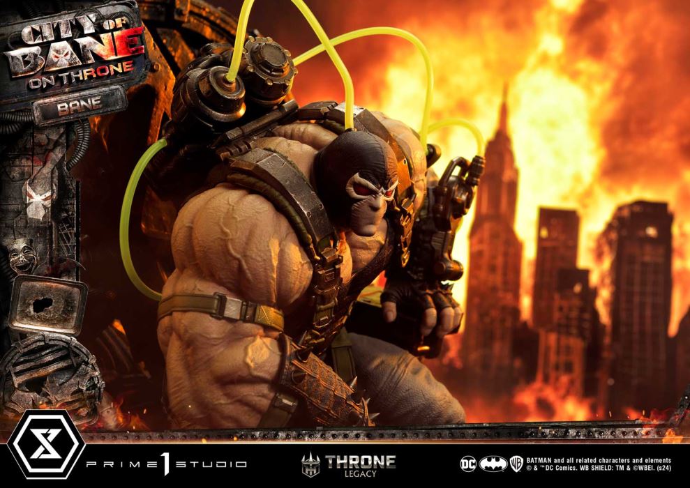 Batman (Comics) City of Bane - Bane on Throne (Concept design by Carlos D'Anda)