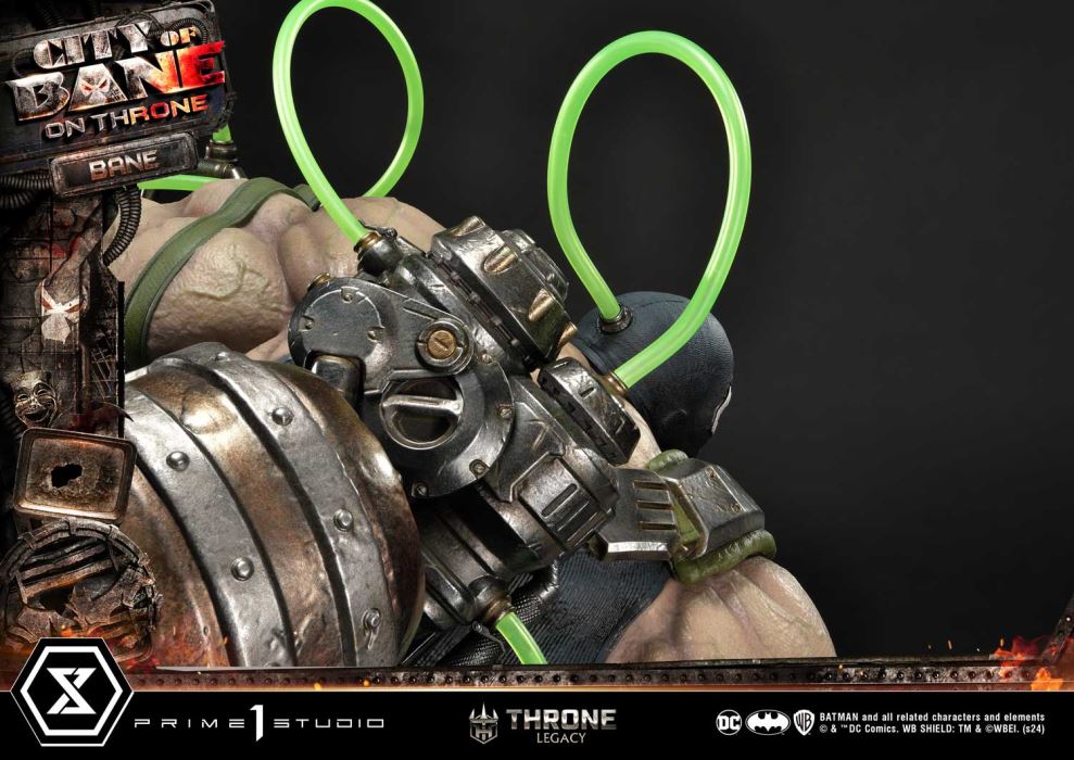 Batman (Comics) City of Bane - Bane on Throne (Concept design by Carlos D'Anda)