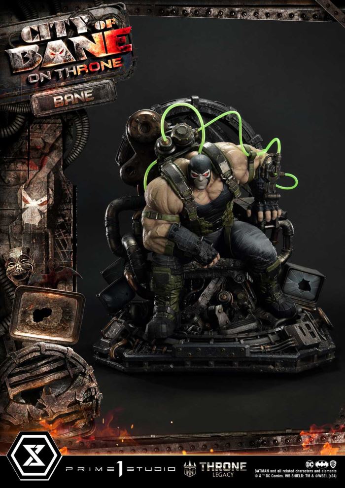 Batman (Comics) City of Bane - Bane on Throne (Concept design by Carlos D'Anda)