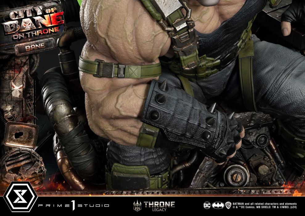 Batman (Comics) City of Bane - Bane on Throne (Concept design by Carlos D'Anda)