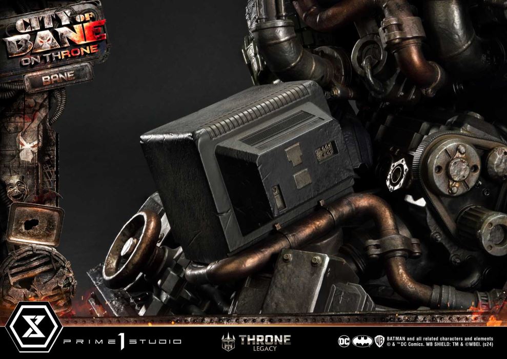 Batman (Comics) City of Bane - Bane on Throne (Concept design by Carlos D'Anda)