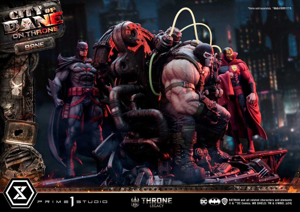 Batman (Comics) City of Bane - Bane on Throne (Concept design by Carlos D'Anda)