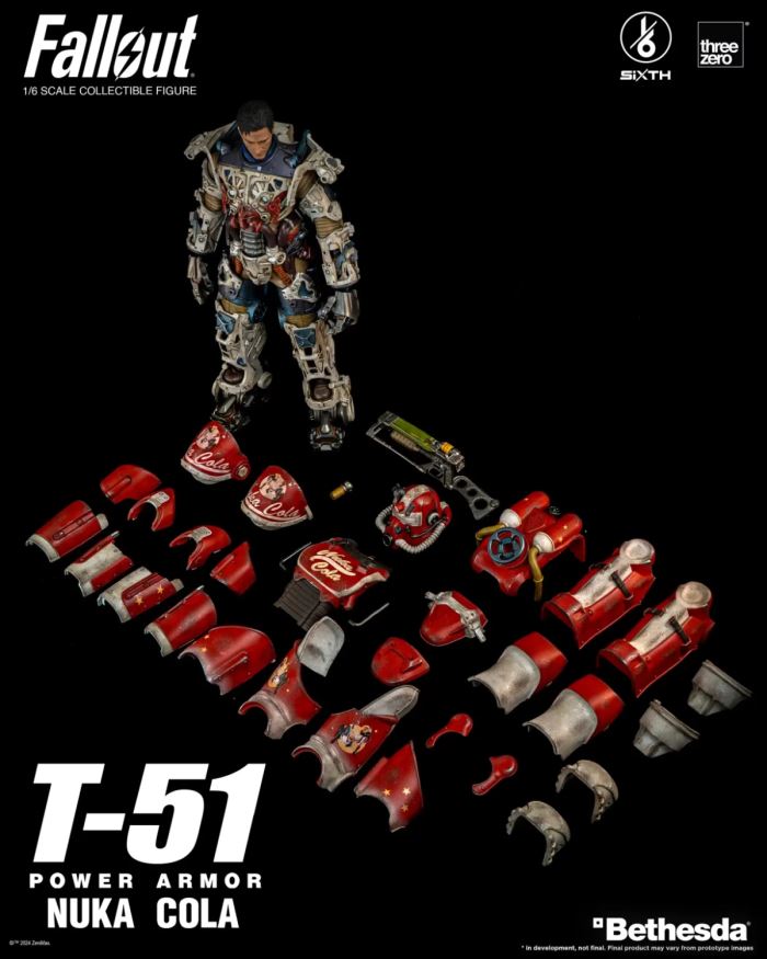 Fallout T-51 Nuka Cola Power Armor 1/6