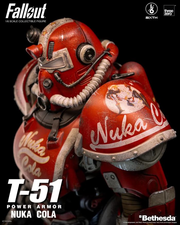 Fallout T-51 Nuka Cola Power Armor 1/6