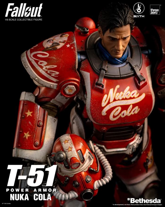 Fallout T-51 Nuka Cola Power Armor 1/6