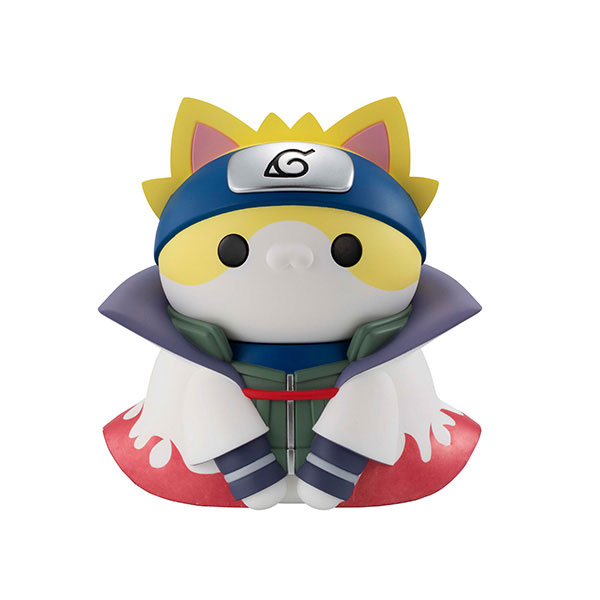 MEGA CAT NARUTO Shippuden Nyan tomo Ookina Nyaruto! Series Minato Namikaze & Kakashi Hatake & Itachi Uchiha Anbu Soft Vinyl