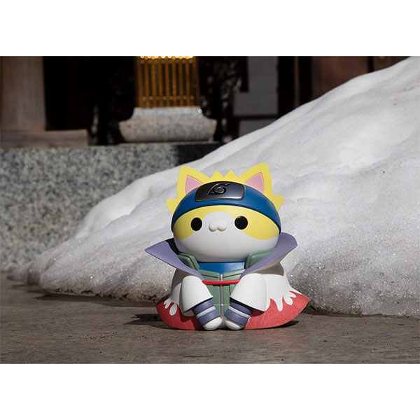 MEGA CAT NARUTO Shippuden Nyan tomo Ookina Nyaruto! Series Minato Namikaze & Kakashi Hatake & Itachi Uchiha Anbu Soft Vinyl
