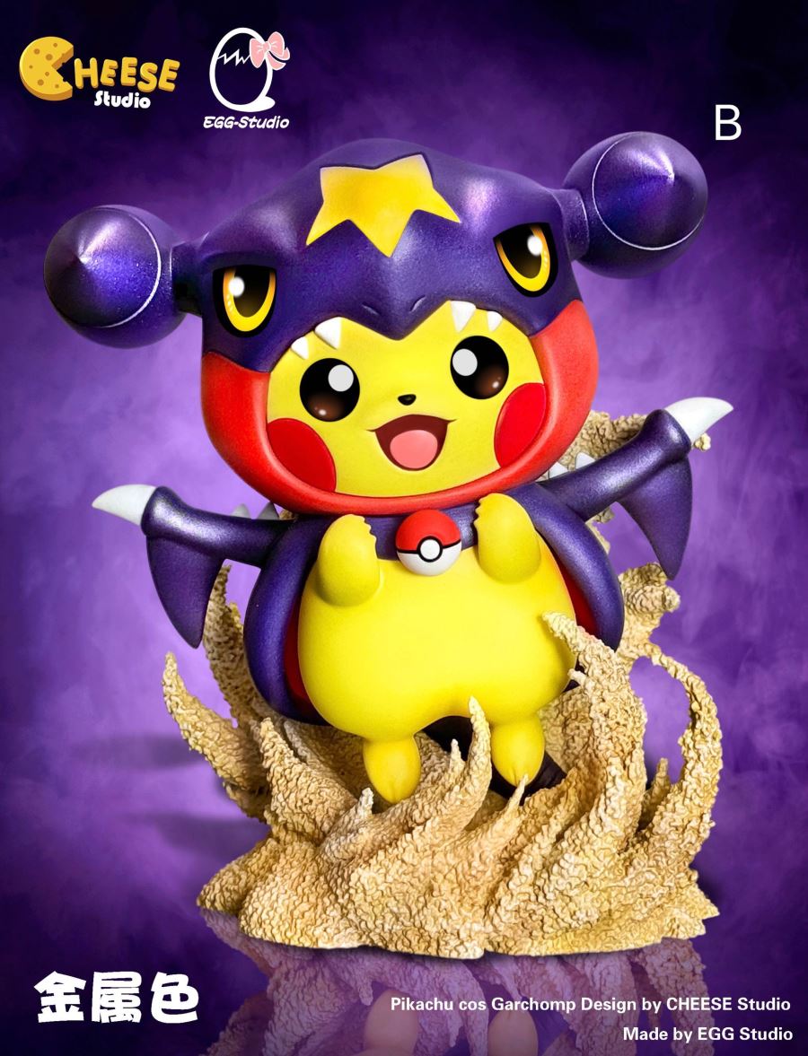 Pikachu cos Garchomp - Pokemon