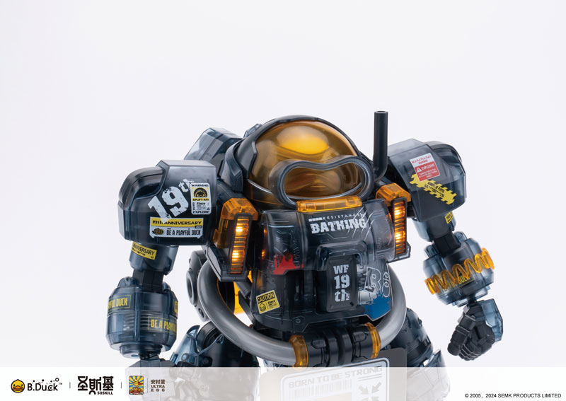 SpaDuck 19th Anniversary Exclusive Black Warrior ver. Plastic Model Kit