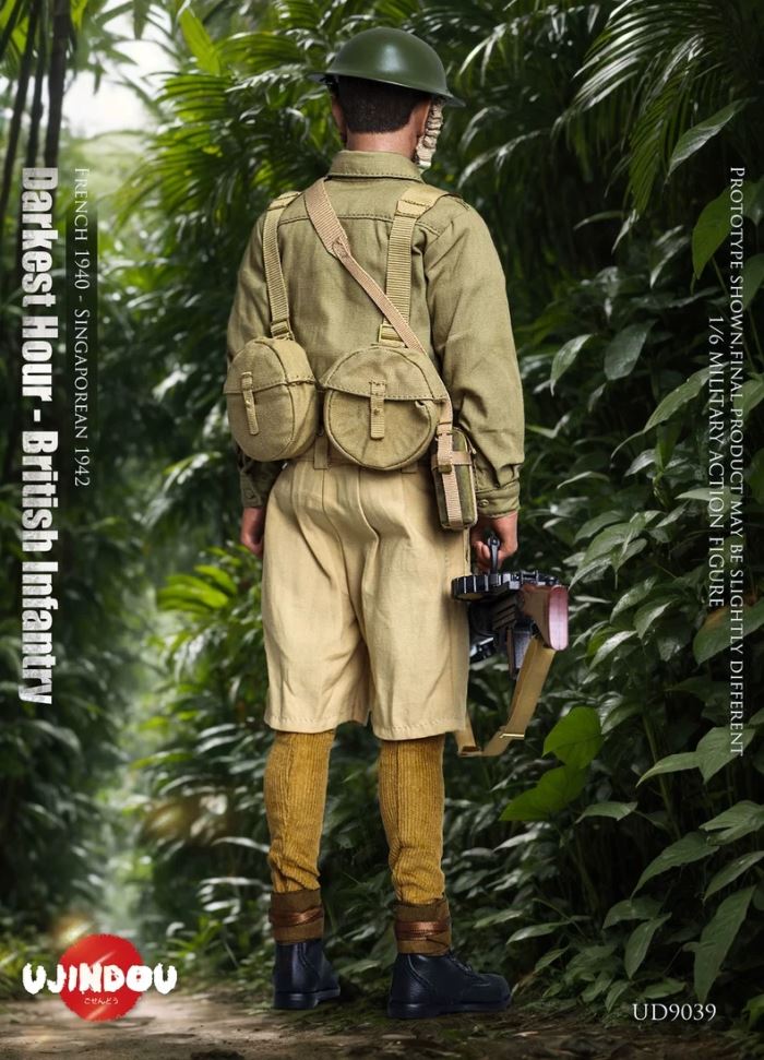 WWII British Infantry France 1940-Singapore 1942 1/6